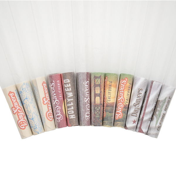 DaySavers Display Box - 84mm/26mm California State Pre-Rolled Cones - Refined White - The Finest Paper