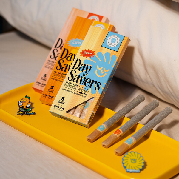 DaySavers Pre Rolled Tubes - Third-Party Tested for Heavy Metals, Pesticides and Microbials