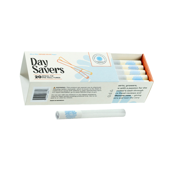 DaySavers Pre Rolled Tubes - Multiple Paper Types and Pack Sizes Available