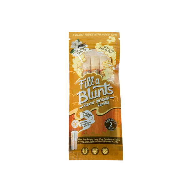 Fill-a Blunts Blunt Tubes - Luxury Wood Filter Tip Elevates Every Smoking Session