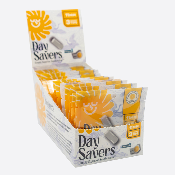 DaySavers Display Box - 11mm Ceramic Tip [3 per Pack - 20 Packs per Box]