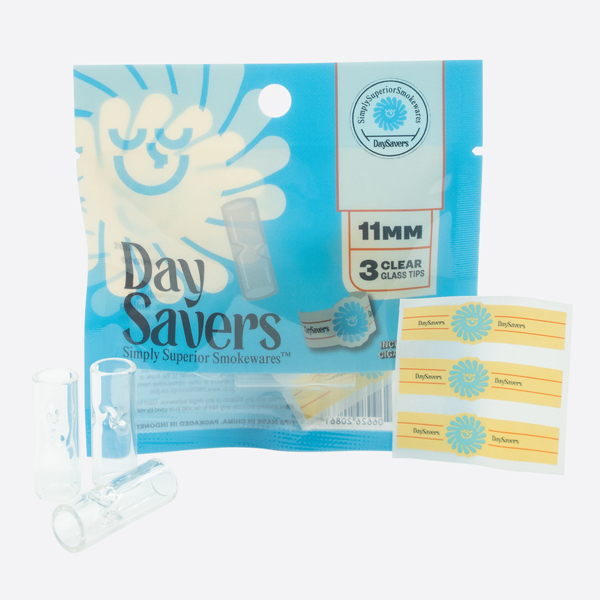 DaySavers 11mm Glass Tip [3 per Pack - Tips Only]