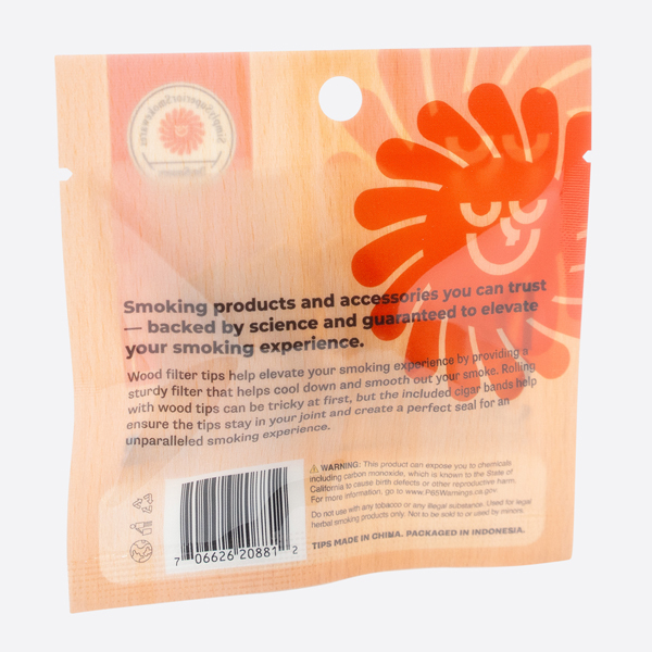 DaySavers 11mm Wood Tip - Lab-Tested Cannabis Accessories Free from Heavy Metals and Pesticides