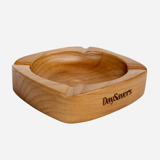 DaySavers Wood Ashtray - Brown