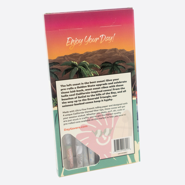 DaySavers DaySavers 84mm/26mm California State Pre-Rolled Co - Third-Party Tested for Heavy Metals, Pesticides and Microbials