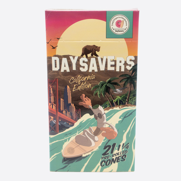DaySavers USA State Packs Bundle - California, Florida, New York, and Texas - 84 Half-Gram Cones! - Perfect Pack Compatible