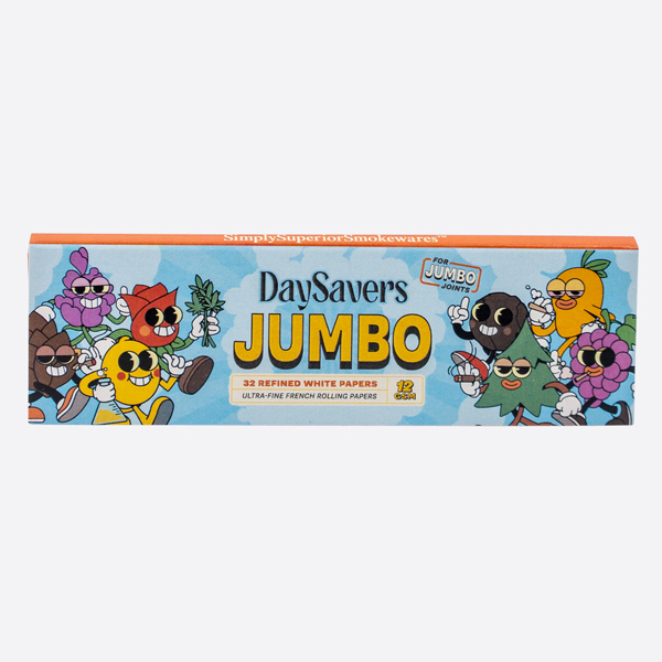 DaySavers King Size Jumbo Booklet - Rolling Papers - Ultra-Thin European Rolling Paper from French Paper Mills