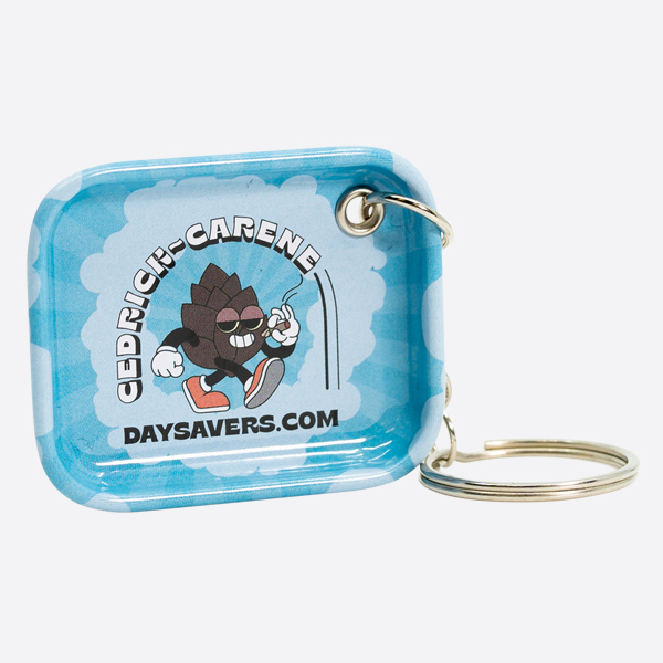 DaySavers Mini Rolling Tray Keychain - Carene Terp - Cedrick