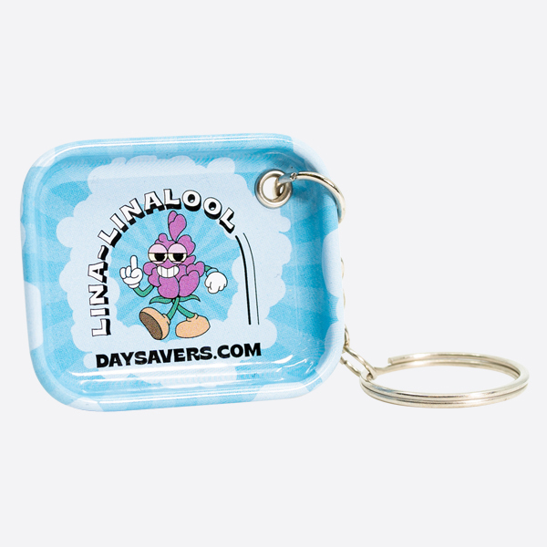 DaySavers Mini Rolling Tray Keychain - Limonene Terp - Lina