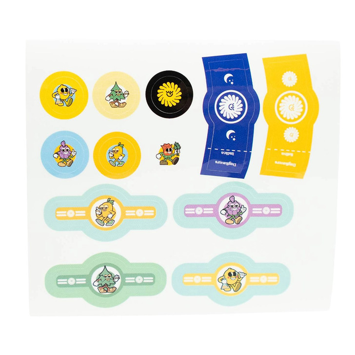 DaySavers Sticker Sheet (6 Cigar Bands & 6 Spot Stickers)