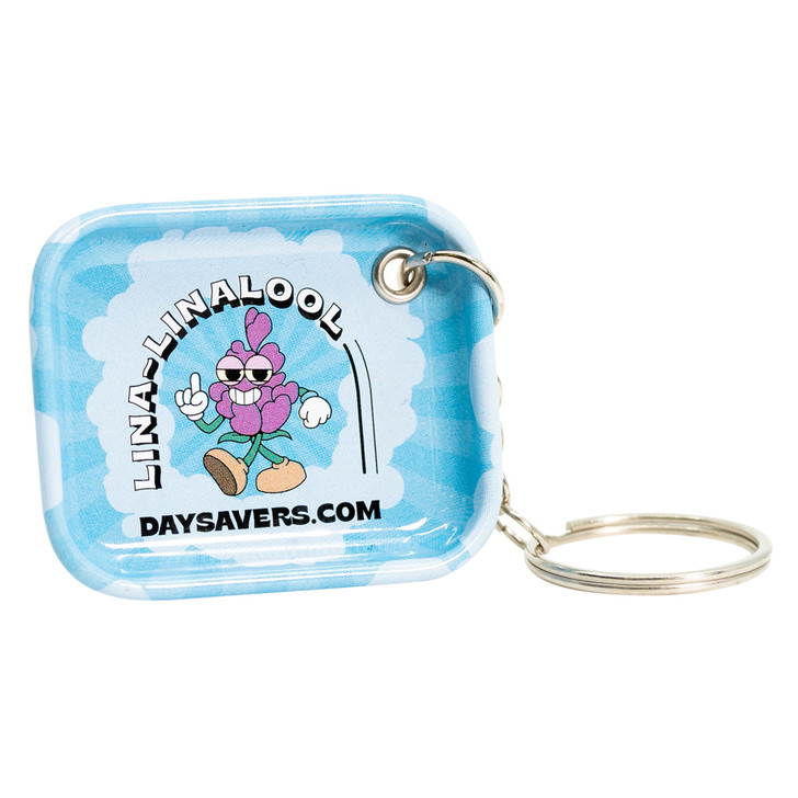 DaySavers Mini Rolling Tray Keychain - Limonene Terp   - Lina