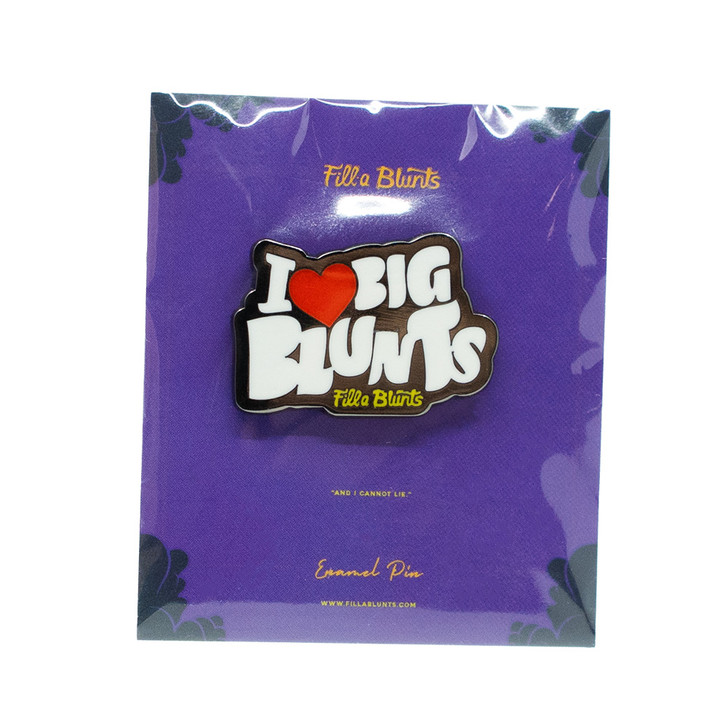 Fill-a Blunts Enamel Pin - I Love Blunts