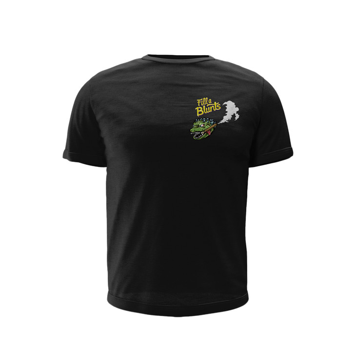 Fill-a Blunts Cropped T-Shirt - Bluntzilla Design [Unisex]
