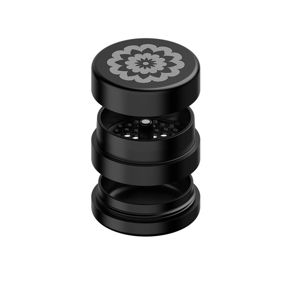 Flower Mill Grinder Mill - Mill-Style Grind Produces Fluffy Even Cannabis Without Friction Heat