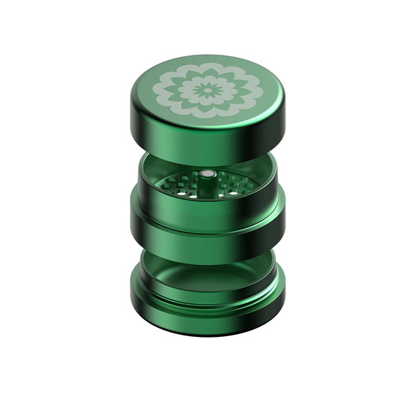 Flower Mill Grinder Mill - Mill-Style Grind Produces Fluffy Even Cannabis Without Friction Heat