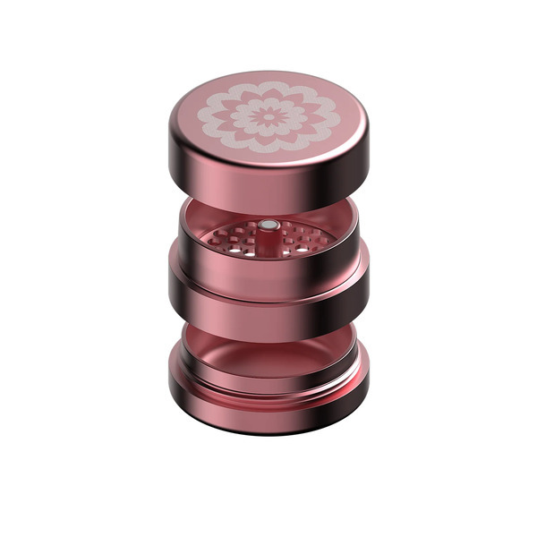 Flower Mill 2 Inch Standard Weed Grinder Mill - A Better Grind - Pink