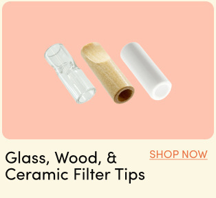 Glass, Wood and Ceramic Filter Tips