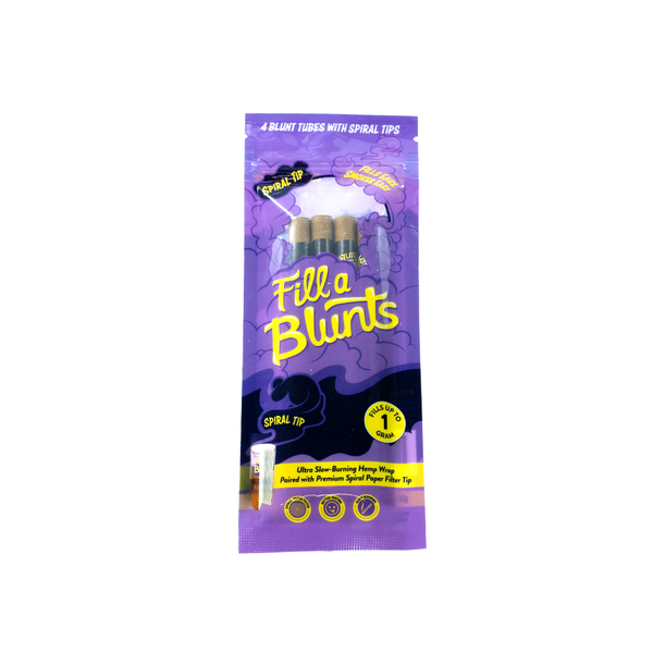 Fill-a Blunts Blunt Tubes - Fast and Easy Loading - Fill Up to 6 Pre-Rolls at Once