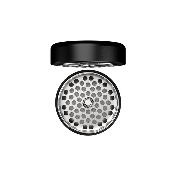 Flower Mill - 2.5 Inch Premium Stainless Mill - Multiple Screen Sizes for Coarse, Medium and Fine Grind Levels