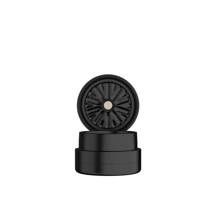 Flower Mill - 2" Standard Weed Grinder Mill  - Black