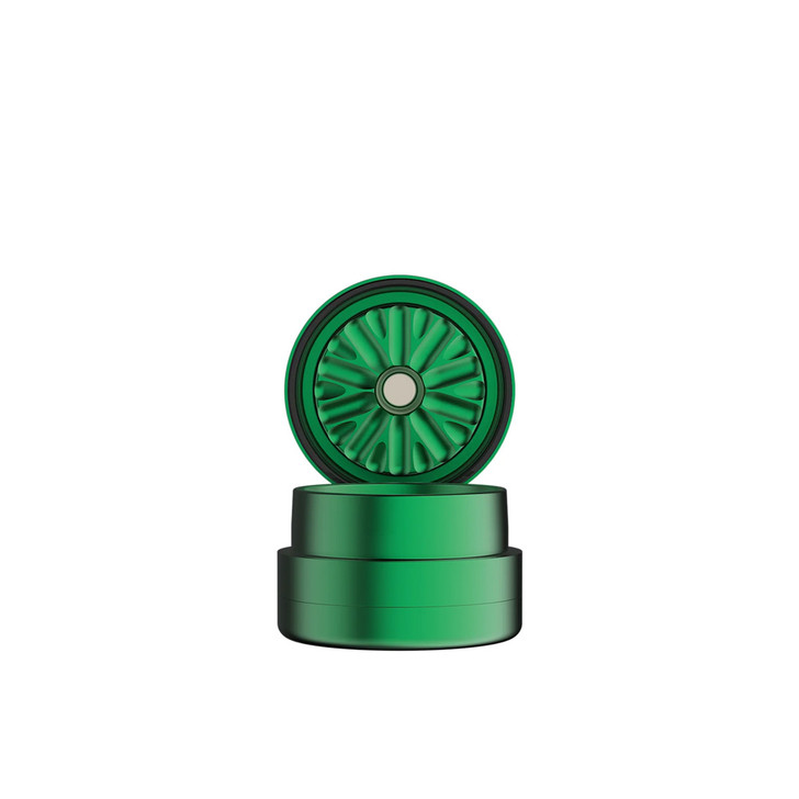 Flower Mill - 2" Standard Weed Grinder Mill - Green