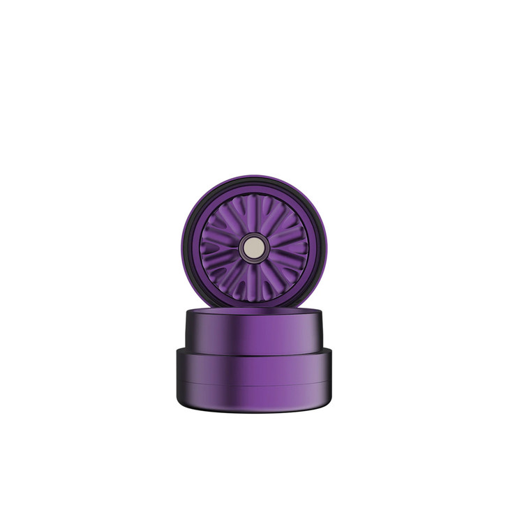 Flower Mill - 2" Standard Weed Grinder Mill - Purple