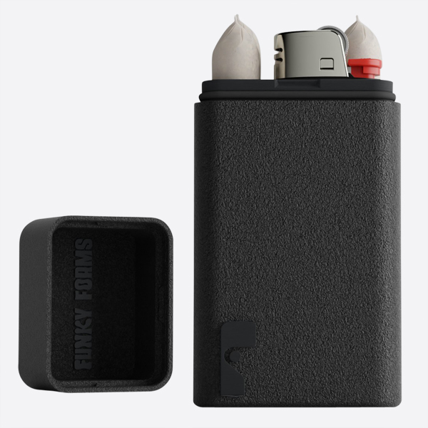 Joint Case - The Box - Black - Discreet Joint Case