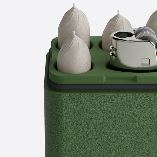 Joint Case - The Mini Box - Olive - Modern Design