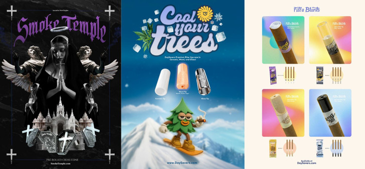 5" x 7" Marketing Flyers - 3 Designs to Choose From (Size: 13 x 18cm) [Bundle of 25 Flyers]