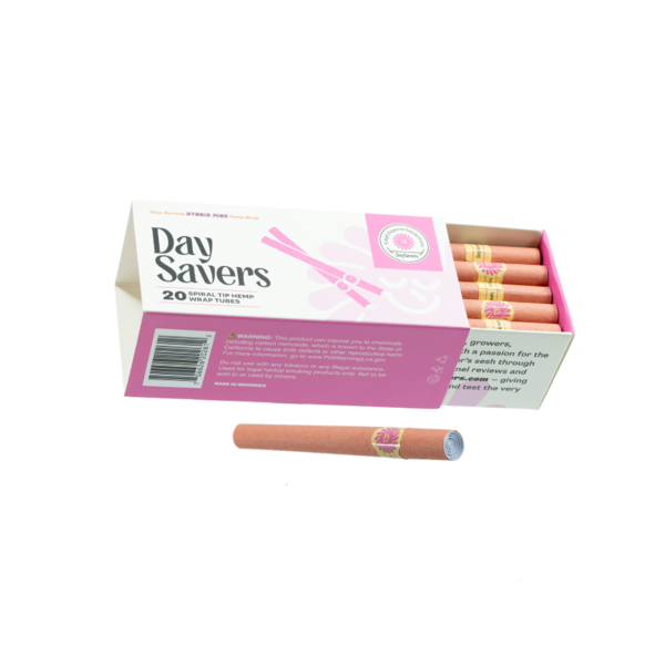 DaySavers Pre Rolled Tubes - Third-Party Tested for Heavy Metals, Pesticides and Microbials