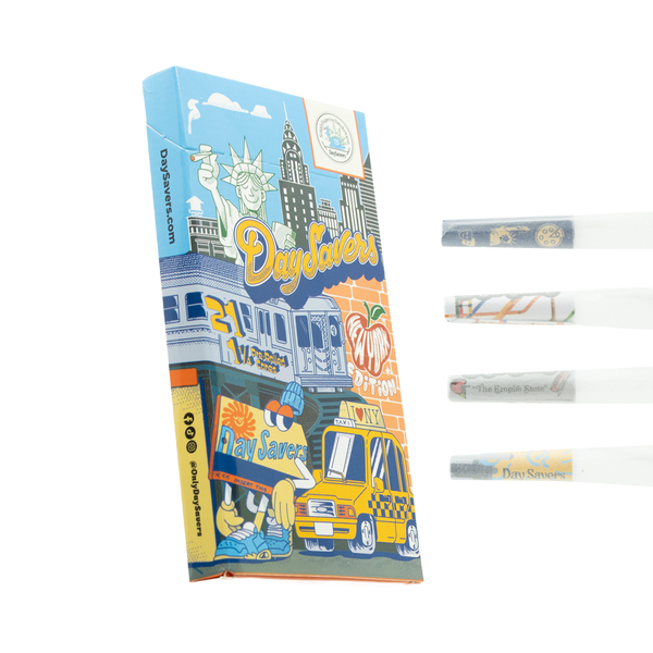 DaySavers 1 1/4 Half-Gram New York Pre-Rolled Cones - Refined White - The Finest Paper