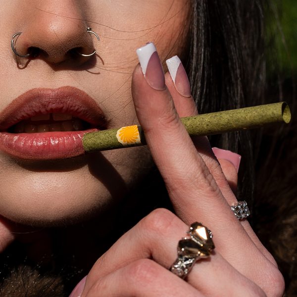DaySavers Half Gram 1 1/4 Green Hybrid Hemp Blunt Wrap Artisan Pre Rolled Tubes with Spiral Filter Tips - Hybrid Hemp Wrap