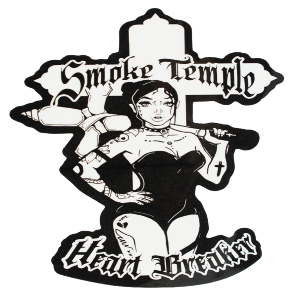 Smoke Temple Sticker - Heartbreaker